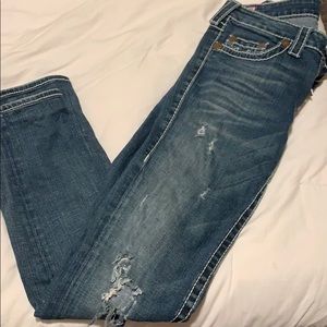 Distressed Jeans